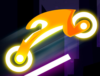 Neon Hill Rider